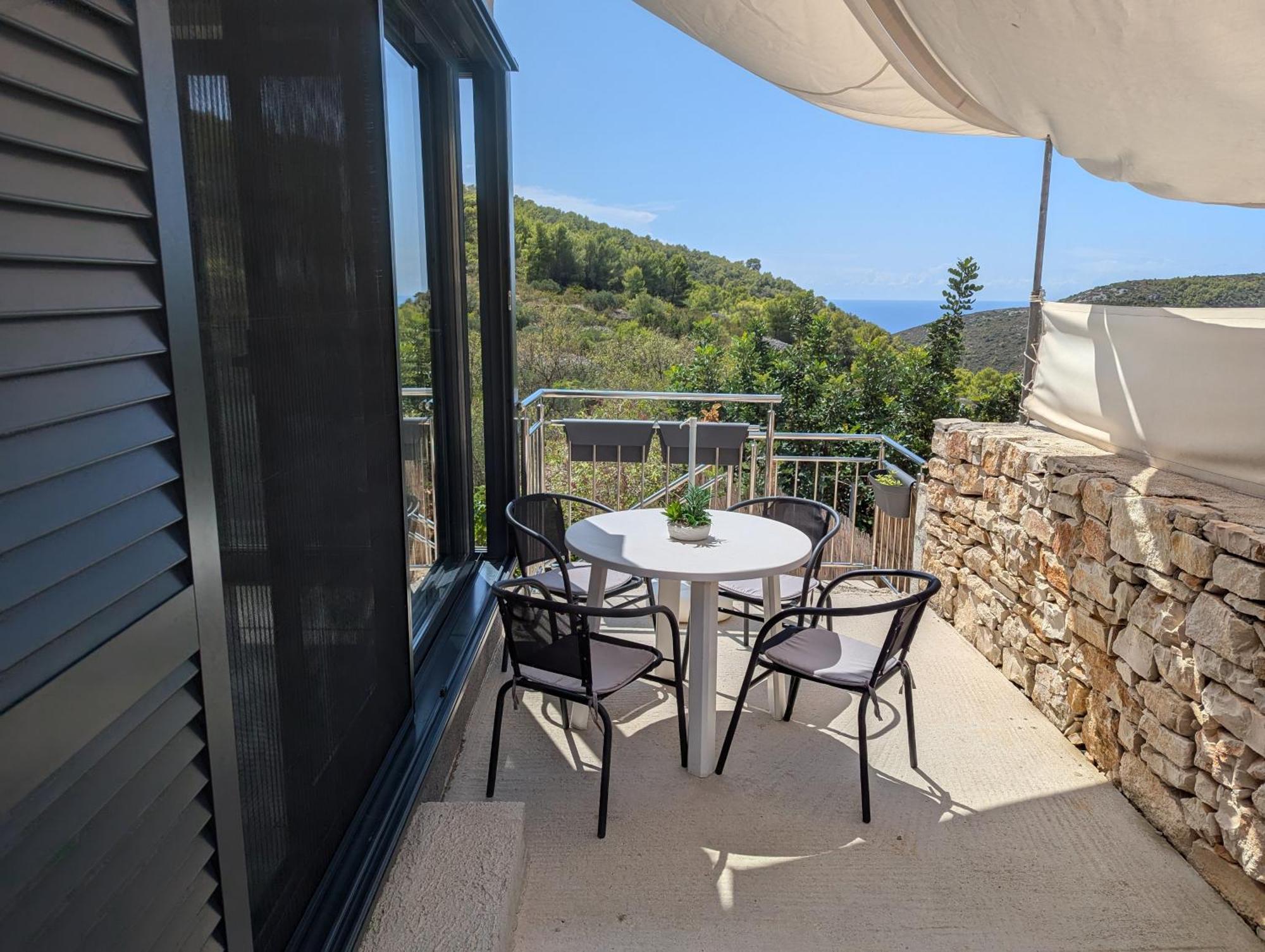 Rural House Pikola With Sea View On Vis Island Villa Komiža Екстериор снимка